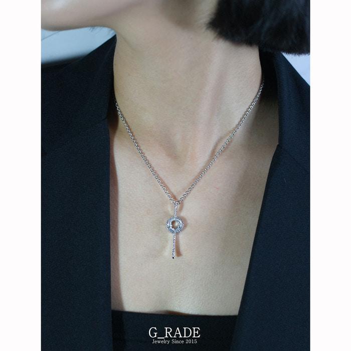 G_Rade Key Compass Gem Necklace