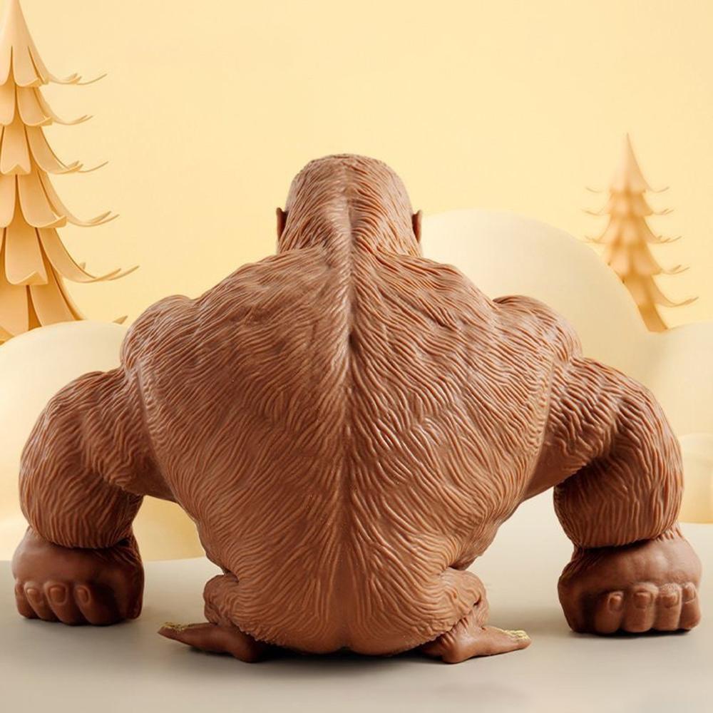Decompression Gorilla Pinch Music Stress Relieving Toys Creative and Humorous Toys Decorative Ornaments