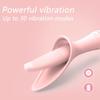 Magischer Zungenvibrator, Sexspielzeug für Frau, Klitoris, G-Punkt, stimuliert vibrierende Zunge, Klitorisvibrator, enges Orallecken, Sexshop für Erwachsene