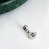 DIY Sliding Chain Alphabet Number Pendant Necklace Personalized Jewelry