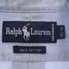 RALPH LAUREN Long sleeve Oxford Button down shirt 15 1/2-33 Blue purple Men's Used