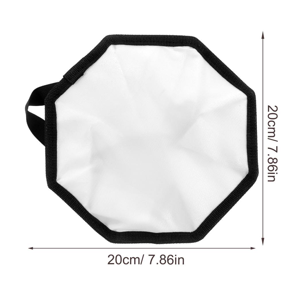 Professional Camera Photo Softbox Reflector Lighting Kit for Photography Video Recording Flash Diffuser Lamp Softbox with Sturdy