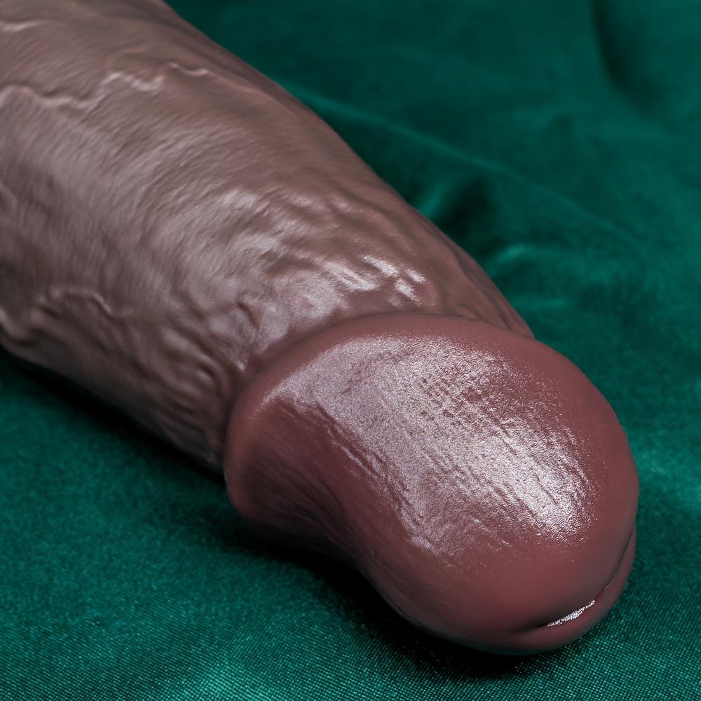 Realistic Liquid Silicone Dildo – Soft Thick Beginner Sex Toy with Suction Cup, Multi Sizes, G-Spot Stimulation for Women & Couples