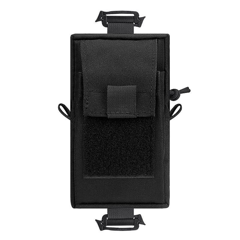 

Tactical Shoulder Strap Bag Outdoor Emergency Pouch Phone Pack Sports Climbing Running Accessories Tool Hunting Bags чорний