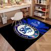 Football Club F.C Print Rug, Washable Floor Carpet, For Entryway Dorm Laundry Room Office Study, Home Decor Birthday Christmas Gift