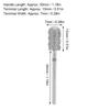 Wear-Resistant Foot Nail Drill Bit Durable Callus Sanding Head  Foot Skin Maintenance