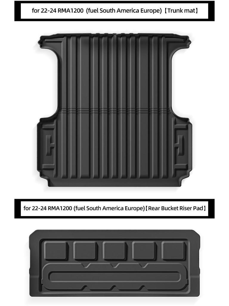 Kaicheng F70 Car Floor Mats for 2022-2024 Dodge RAM1200, LANDTREK, TITANO Models
