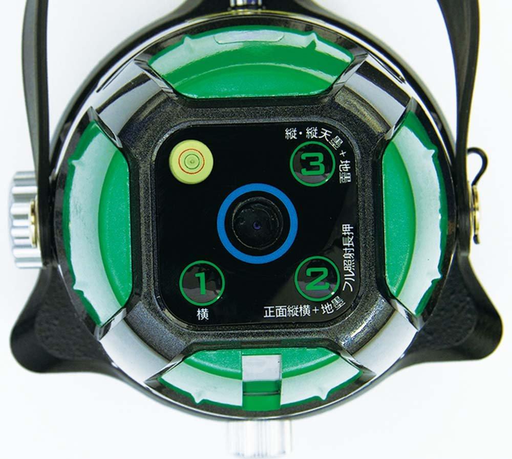 Shinwa Alcohol Industry Shinwa Sokutei Laser Laser Robo Green Neo 21P Ceiling Ground 78273 Level, Bright, Vertical, Horizontal, Mark, Mark