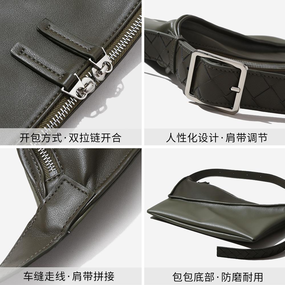 Niche Cowhide Underarm Bag, Genuine Leather Women's Bag, Messenger Bag, High-end Sense, Large-capacity Simple Commuter Tote Bag.