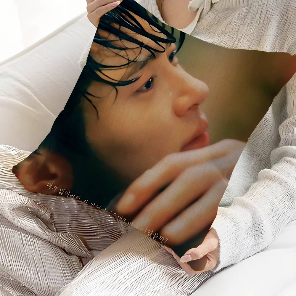 Koreanische Fernsehdramen Lovely R-Runner Kissenbezug Dekokissen Sofa Heimdekor Hülle Kissenbezüge