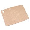 Epicurean cutting board wooden L size natural dishwasher safe water sterilization compatible high durability lightweight thin 7.4122-X1.