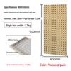 Chi Tu Tools Wall-Mounted Pegboard Rack - Square Hole Storage Organizer with Hooks