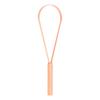 Copper & Stainless Steel Double-Sided Tongue Scraper - Single Handle Tongue Coating Cleaner for Fresh Breath