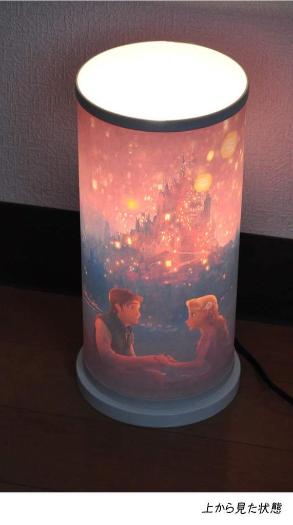 Alpha Takaba Disney Desk Light (Desk Lamp) Tangled (Rapunzel & Flynn)