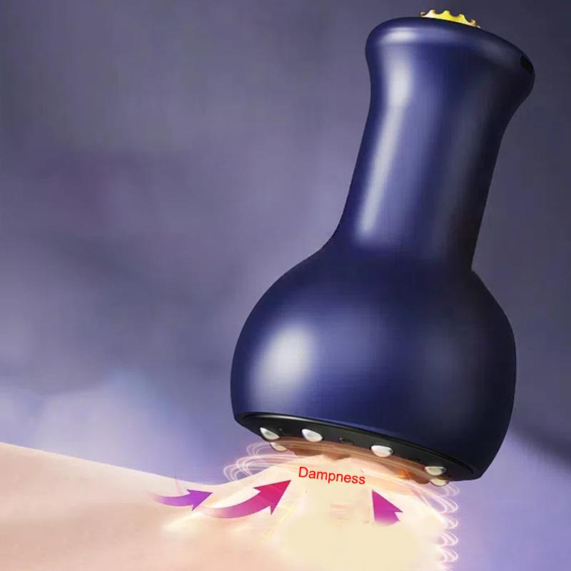 Electric Meridian Brush Massager Gua Sha Vacuum Cupping Massager Body Lymphatic Drainage Care Slimming Beauty Health