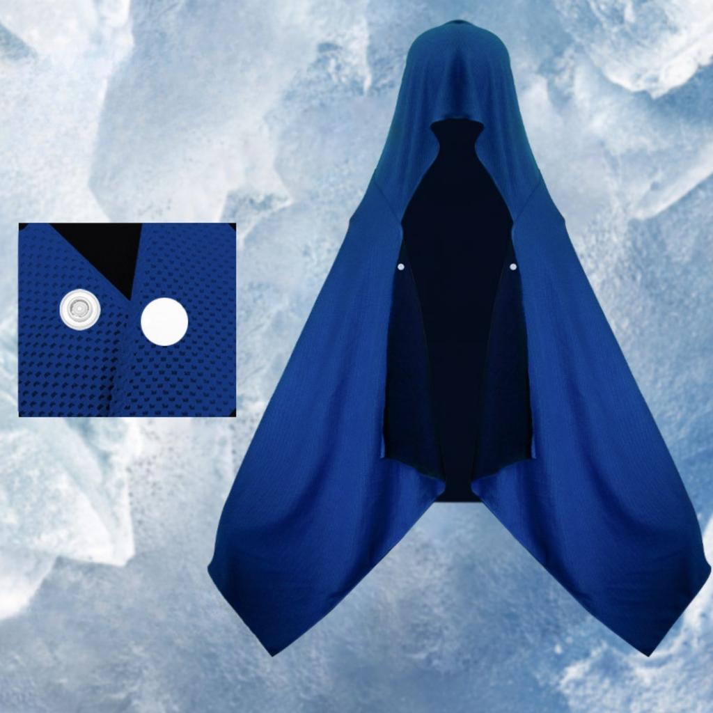 Accappatoio con Cappuccio per Asciugamano da Bagno, Morbido, Altamente Assorbente, Leggero, Antivento, Design Traspirante, Attrezzatura e Accessori per il Campeggio, Accessori per la Palestra,