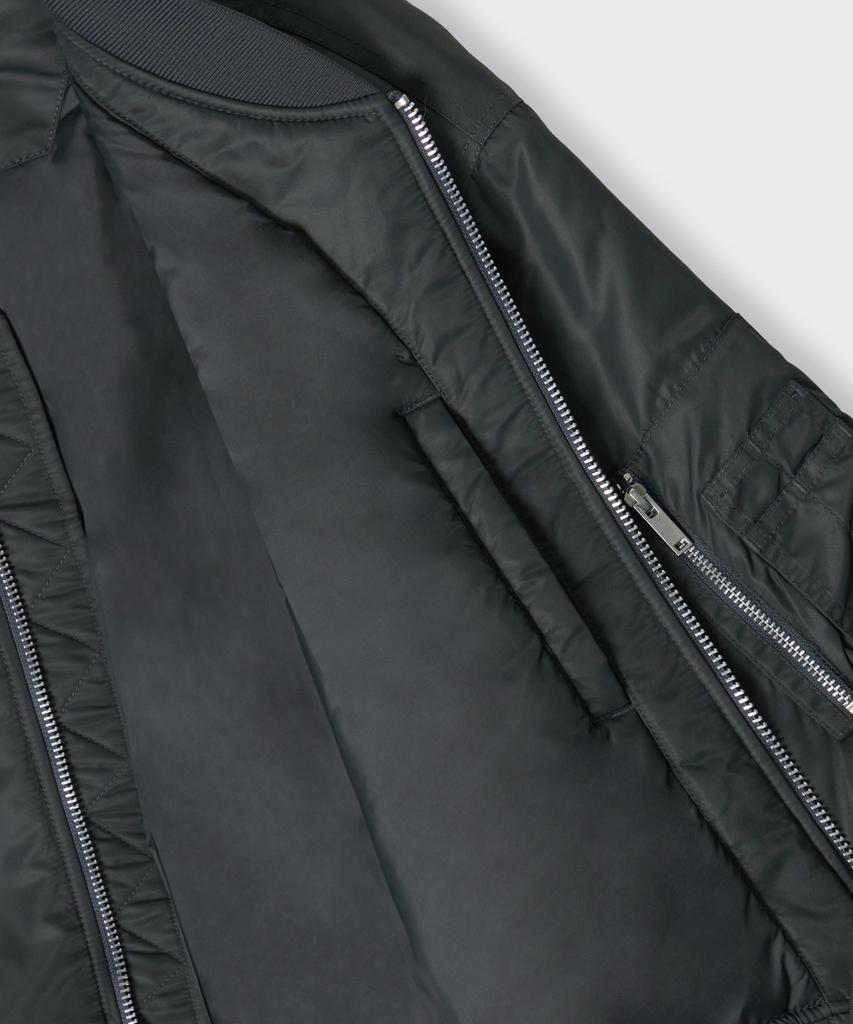 Musinsa Standard Short Ma-1 Bomber Jacket [Dark Grey]