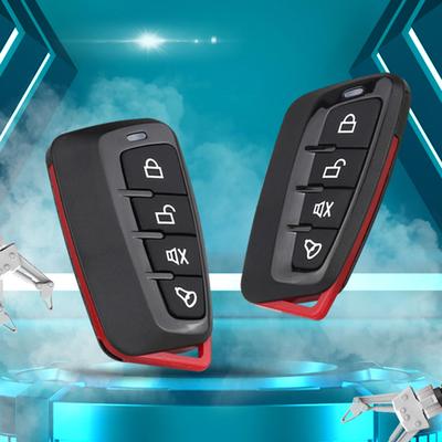315 MHz/433 MHz Garage Door Opener Wireless Learning Code 4 Button Remote Control Key Fob Duplicator Remote for Garage Door