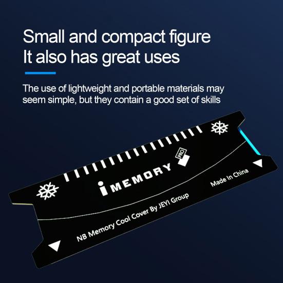 

Радиатор для DDR 1/2/3/4 ноутбука, рассеивающий теплоблок памяти, радиатор, радиатор