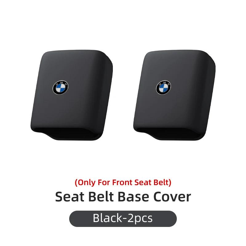 BABD1 2025 Hot Car Silicone Seat Belt Buckle Anti-scratch Protector Cover Accessories For BMW Performance F30 F20 F10 F40 E92 E91 G20
