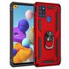 For Samsung A21S Case Luxury Armor Ring Phone Cases for Samsung Galaxy A21S Shockproof Magnetic Protective Bumper Case for Samsung A 21S A21 S 6.5inch