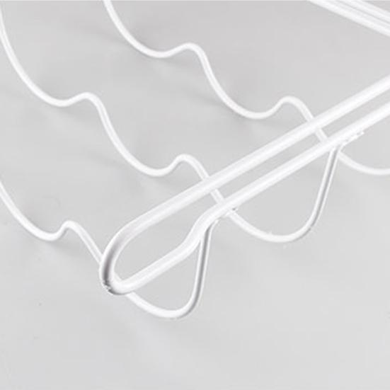 Practical Sodas Beers Wire Refrigerator Storage Baskets Easy Installation Iron Sliding Refrigerator Rack