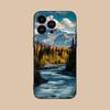 Mountain Forest Mobile Phone Case for iPhone 17 16 15 14 13 12 11 X XR XS 8 7 Air Pro Max Plus Mini Colorful Cover Cover Pretty