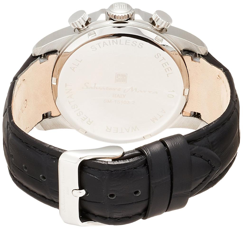 Salvatore Marra Wristwatch Officially Imported Men's Multi-Calendar SM15103-SSWH,