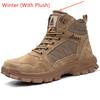 High Top Safety Shoes for Men Anti Puncture Safety Boots Men Steel Toe Sneakers Work Man Safety Work Shoes Men Winter Work Boots