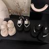 High Value Stepping On Shit 2025 New Flip-flops Rhinestone Versatile Comfortable Thick Sole Heightening 7CM Roman Sandals Women