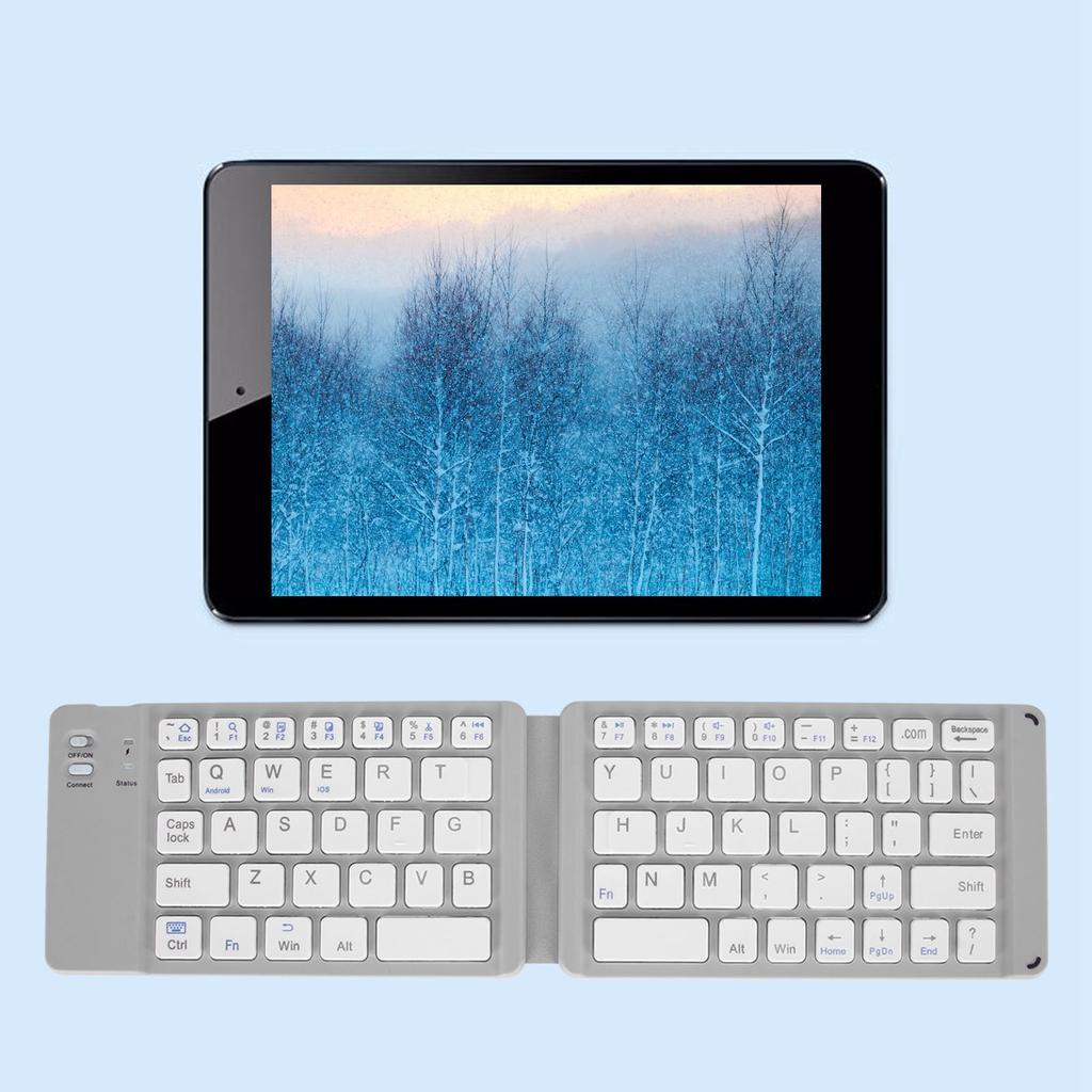 Faltbar   Tastatur Schlank   Größe Tragbar Drahtlose Tastatur für  7 8 Tablet Notebook Mobiltelefon