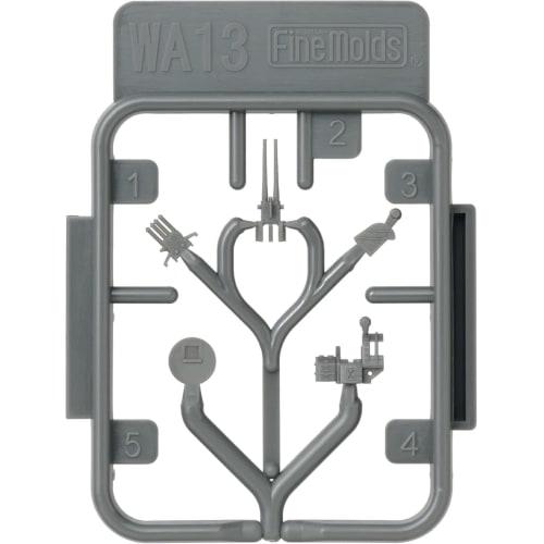 Fine Molds 1/700 Nano Dread Series Type 89 12.7cm Anti-Aircraft Gun Plastic Model Parts WA13