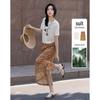 Demana Women's Lyocell Blend Printed Skirt Set