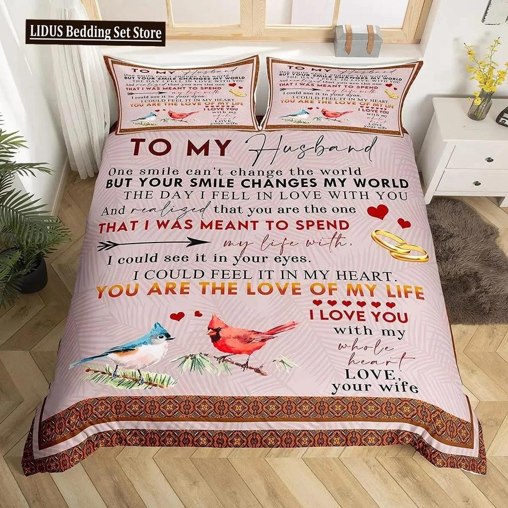 Comforter Cardinal Red Bird Bedding Set For Child Youth Pine Tree Comforter Animal Snow King Size Soft