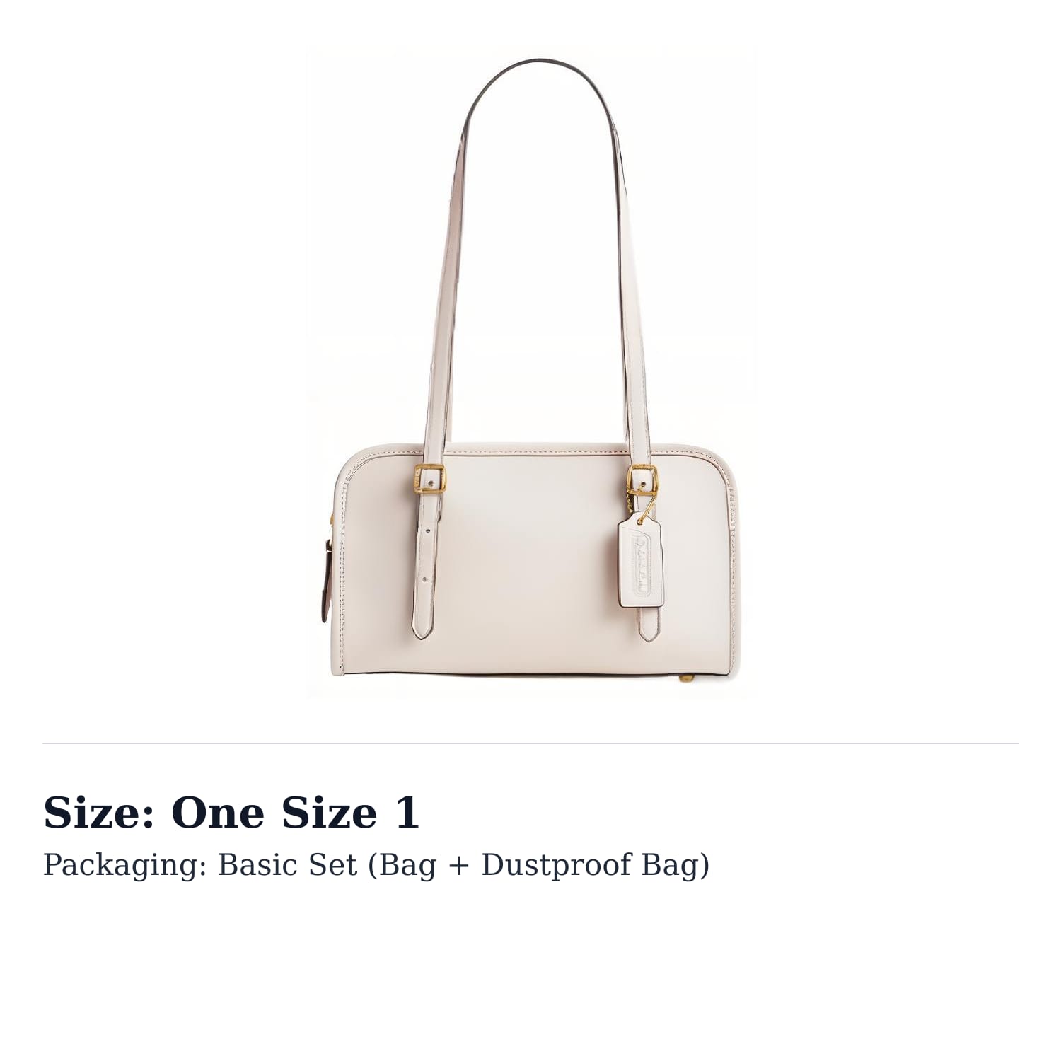 COACH Swing Zip Leather Shoulder Bag