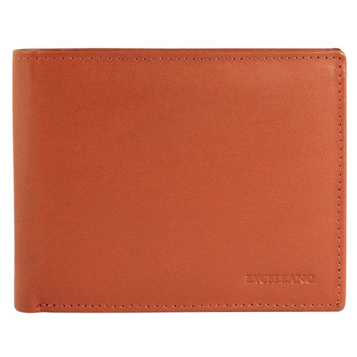 Portefeuille homme - EXCELLANC - Chinar - Cuir vache véritable - Marron - 7 emplacements cartes