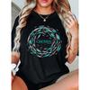 Plus Size Women's Casual Short Sleeve T-Shirt with Cartoon Fish Print Round Neck Sports & Daily Wear Women's New Style Clothing