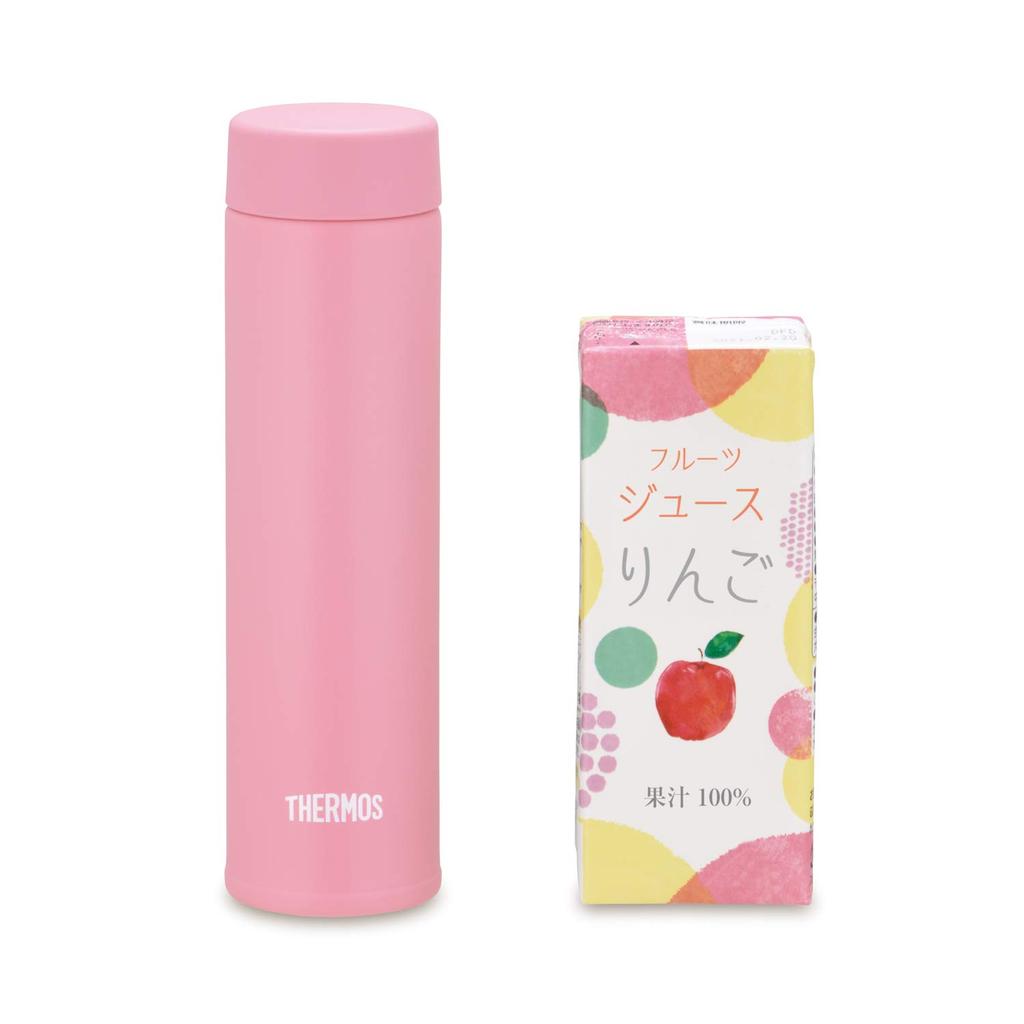 Capacity Thermos Water Vacuum Insulated Pocket Pink P [Small Model] Bottle, Mug, 180ml, JOJ-180
