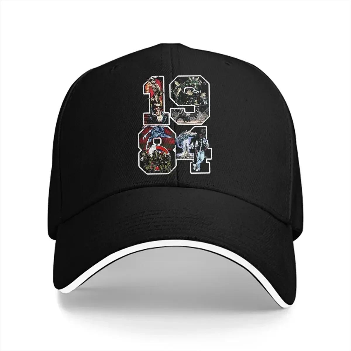 

Pure Color Dad Hats 1984 Casual Hat Sun Visor Caps Gremlin-s Kawaii Mogwai Peaked Cap 56-58cm