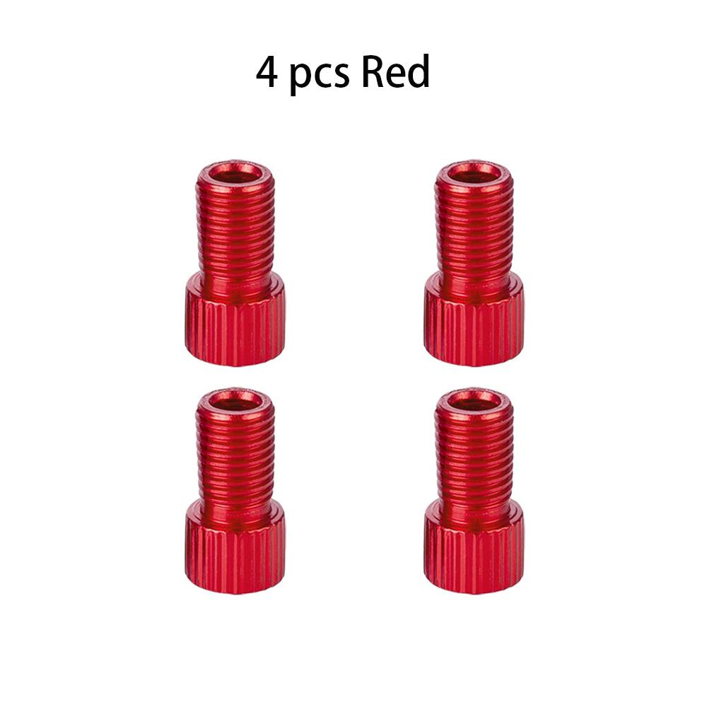 Aluminum Alloy Adapter for Valve Mountain Bike Motorbike Cycling Inflated Lends To Schrader Bike Accessories