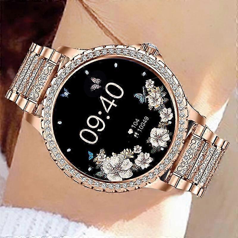 Erwachsenen Smartwatch Smart Watch Erwachsene Android 2024 360*360 Blutdruck Fitness Tracker Smartwatch Bluetooth Anruf Wasserdicht