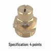 Type II Micro-Sprinkler Head - Atomizing Fan Nozzle for Industrial Cleaning & Cooling