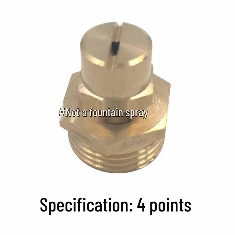 Type II Micro-Sprinkler Head - Atomizing Fan Nozzle for Industrial Cleaning & Cooling