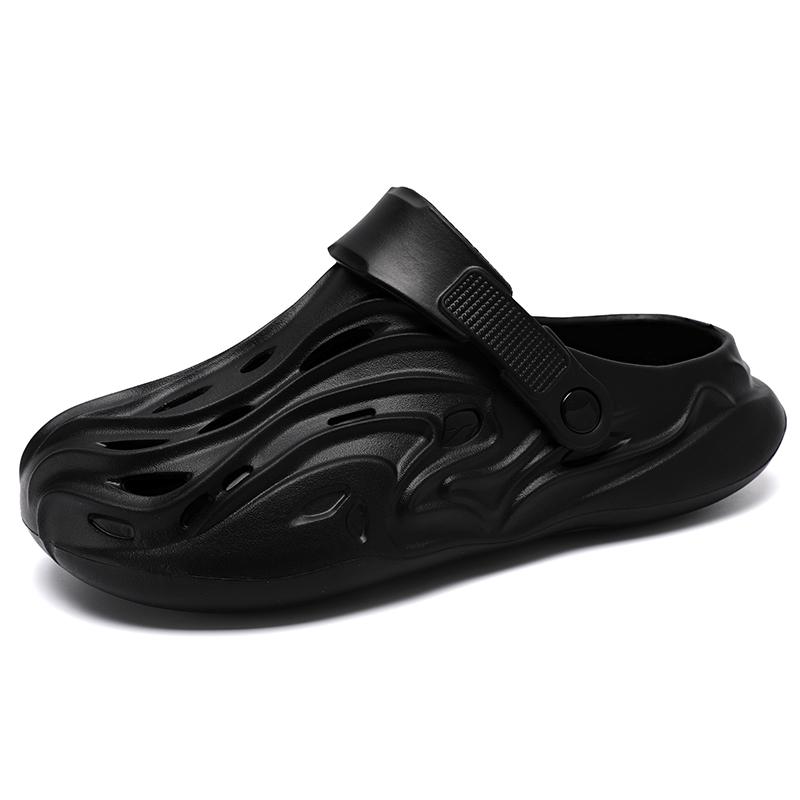 Móda 2024 nové pánské módní ležérní pohodlné protiskluzové pantofle venkovní plážové sandály ležérní rodinná koupelna pánská obuv