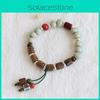 Elegant Handmade Ceramic Bead Bracelet New Chinese Style Unisex Couple Jewelry