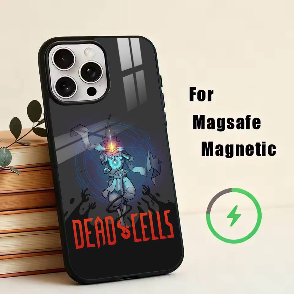D-Dead Cells  Phone Case For iPhone17,16,15,14,13,12,11 Plus,Pro Magnetic with Magsafe Wireless Charging