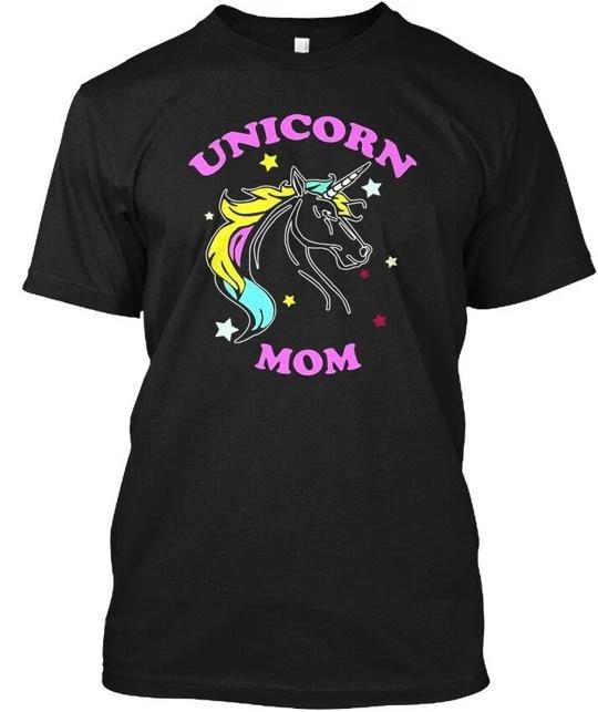 Unicorn Mom T shirt Made in the USA Size S to 5XL
