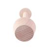 Pie Double Sided Egg Tart Pusher Baking Wooden Eggtart Mold Pastry Tools Dough Press Tart Tamper