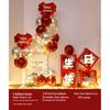Luminous Happy Birthday Balloons for Adult & Baby Parties - Boys & Girls First Birthday Decoration