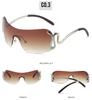 2023 Y2K Animal Fashion Sunglasses for Women – European and American Style Snake Design